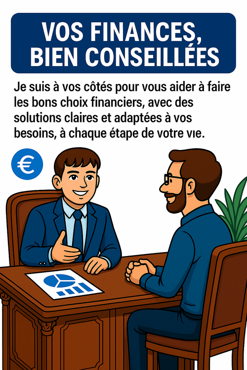 Je suis à vos côtés pour vous aider à faire les bons choix financiers, avec des solutions claires et adaptées à vos besoins, à chaque étape de votre vie